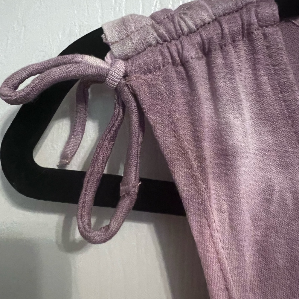 Pink Rose Ultra Soft Tie-Dye Maxi Dress in Mauve Pink Tones Size M NWT - Picture 5 of 5
